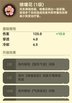 光合战队植物介绍