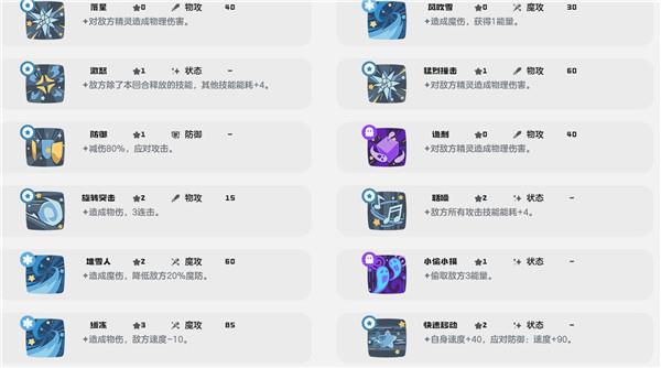 洛克王国世界雪灵技能搭配推荐